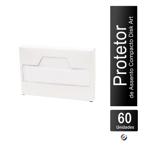 Protetor de Assento Sanitário Compacto com 60 unidades Disk Art
