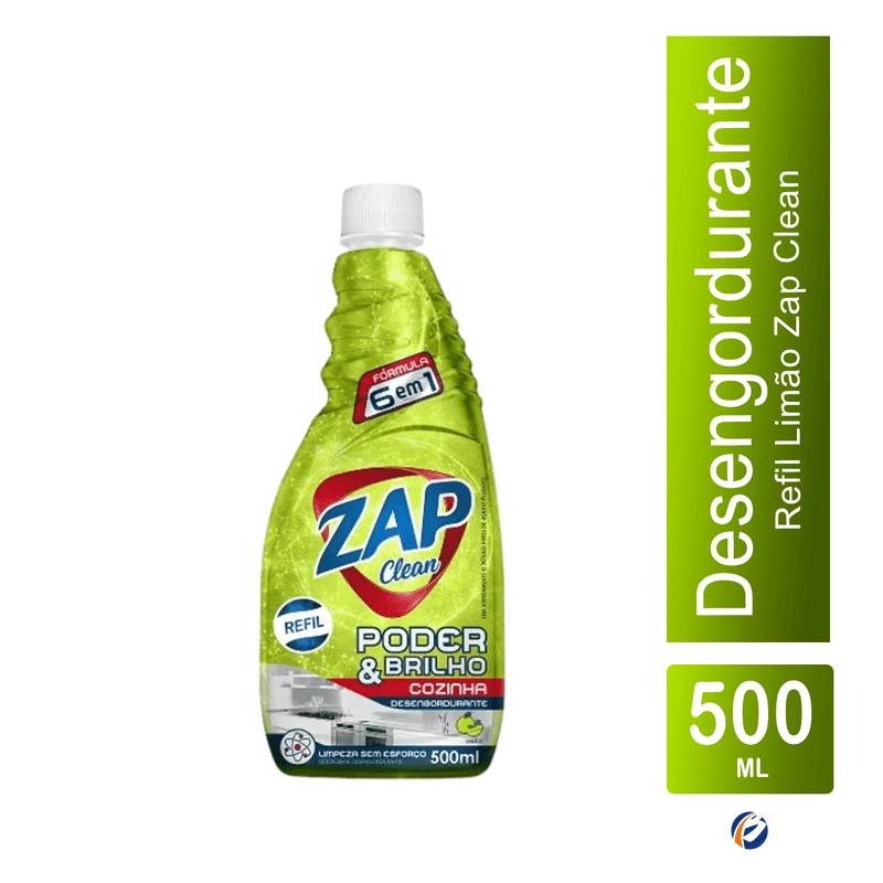 Desengordurante Frasco Limao 500ml Zap Clean 102828.png