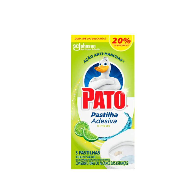 Adesivo Pastilha Citrus com 3 Unidades Promocional Pato 102970.png