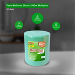 Pano Multiuso Verde Limpeza 29cmx300m MultiPlus 129772.png