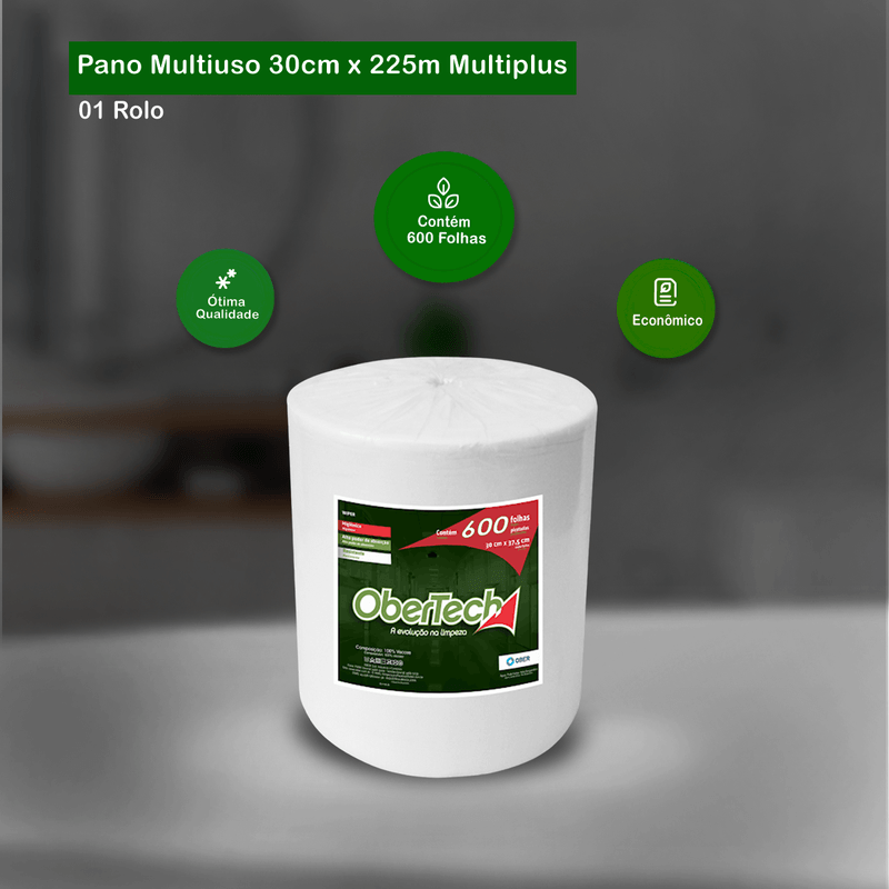 Pano Multiuso Branco Limpeza 30cmx225m Obertech 118401.png