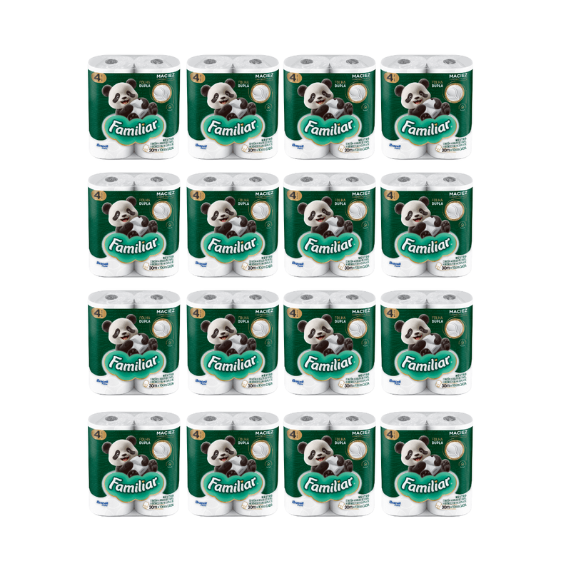 Papel Higienico Folha Dupla 30m 16x4 Familiar 106156.png