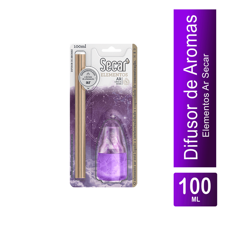Difusor de Aromas Lirio e Rosa Ar 100ml Secar 102712.png