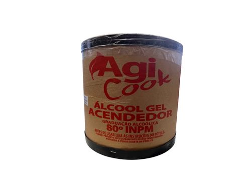 Acendedor Álcool em Gel 80º 10kg Agicook