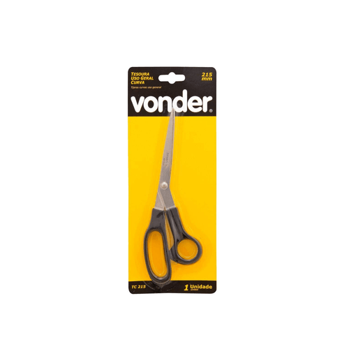 Tesoura para Uso Geral Curva TC215 Vonder