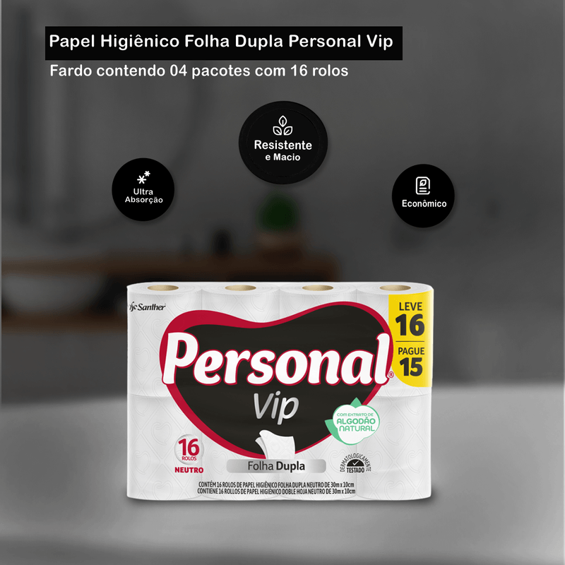 Papel Higienico Folha Dupla 4x16 Personal 101243.png