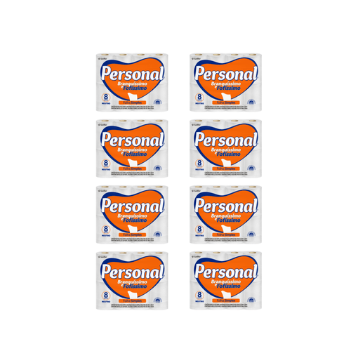 Papel Higiênico Folha Simples HSC84 Fardo 8x8 Personal