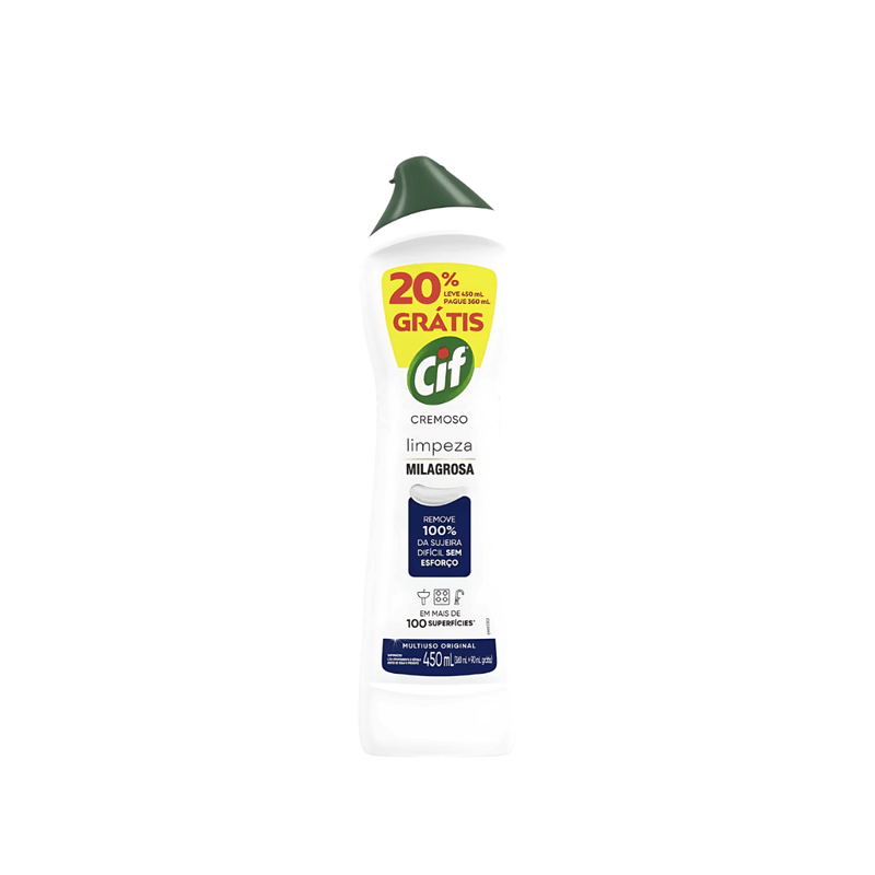 Saponaceo Liquido Cremoso Original 450ml Cif 103368.png