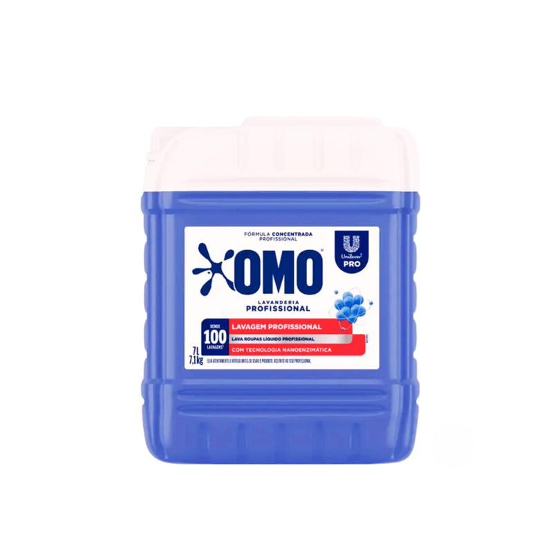 Lava Roupas Lavanderia Pro Liquido 7L Omo 107329
