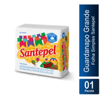 Embalagem Comemorativa Guardanapo Folha Simples 33x30 com 50 Unidades Santepel 101186