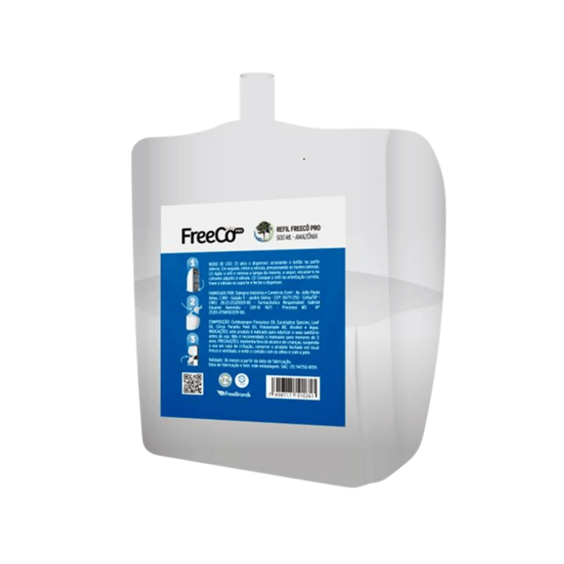 Bloqueador de Odores Refil Amazonia 500ml Freeco 105245