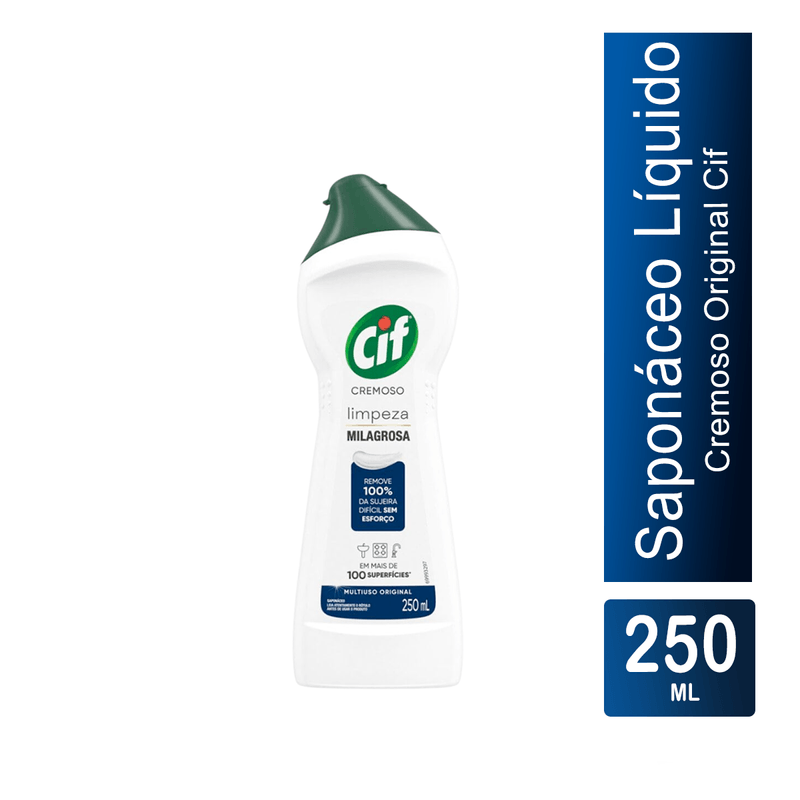 Limpador Multiuso Cremoso Limpeza Milagrosa 250ml Cif 104503