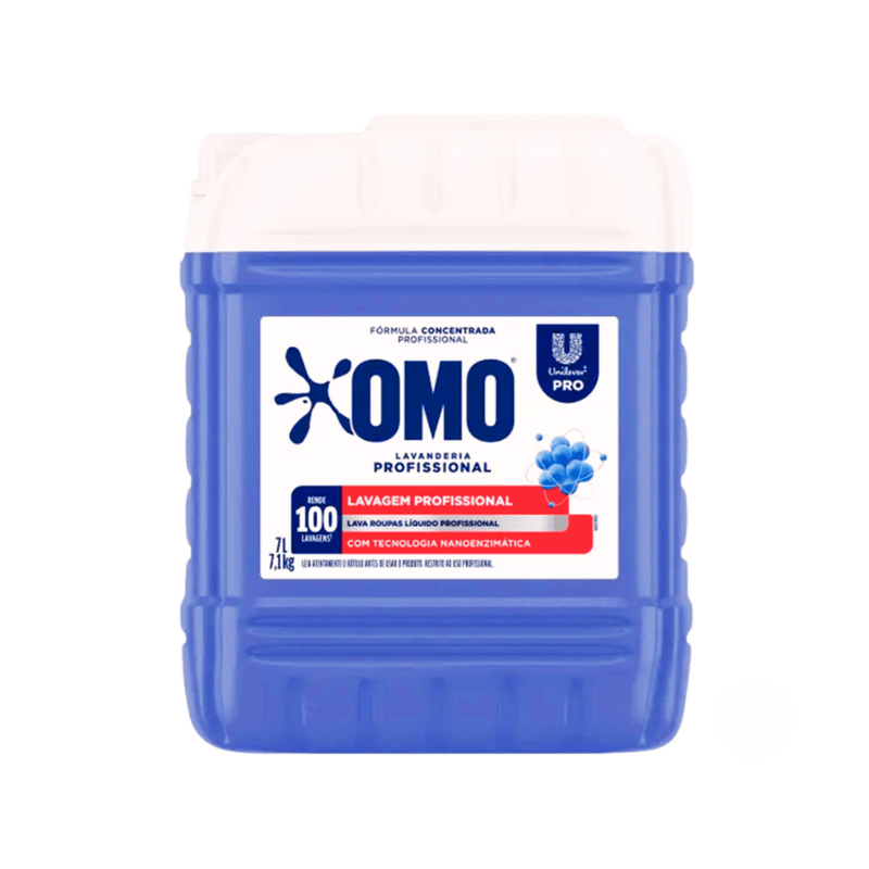 Lava Roupas Lavanderia Pro Liquido 7L Omo 107329