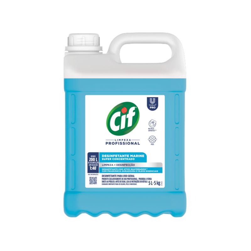 Desinfetante Limpa Pisos Marine 5L Cif 103597