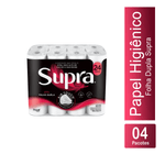 Papel Higienico Folha Dupla Alta Absorcao Supra 103719