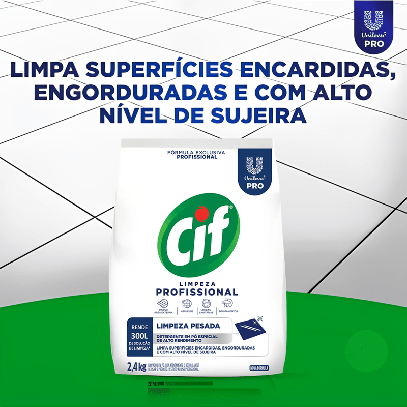 Sapolio em Po Alto Rendimento 2,4kg Cif 106128