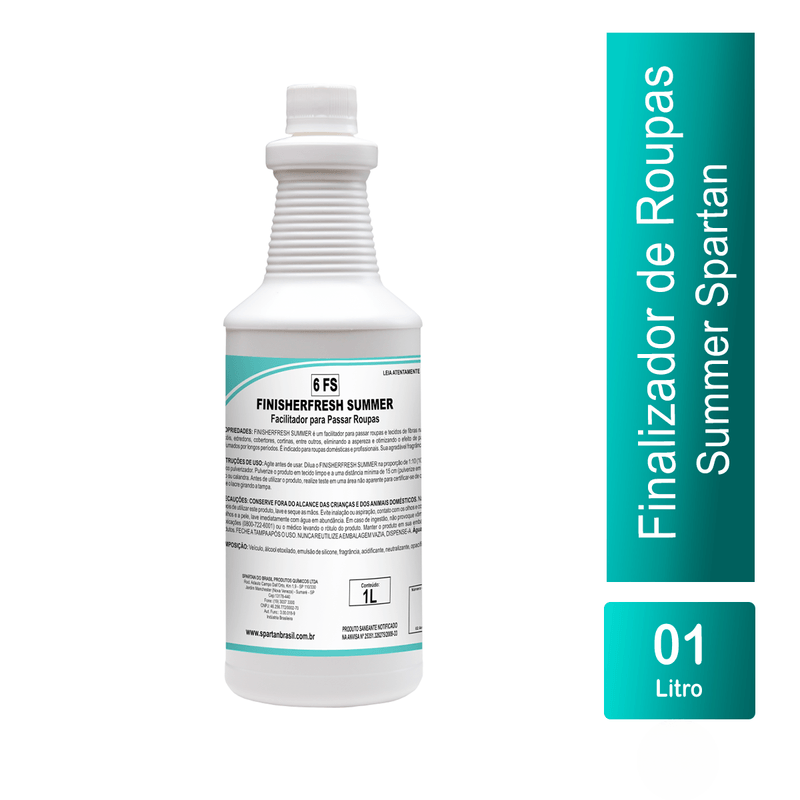Fragancia Perfumada para Roupas e Tecidos Summer 1L Spartan 103177