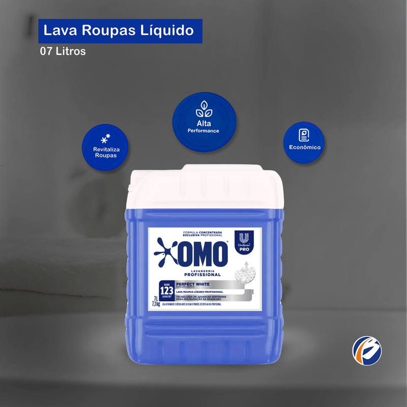 Lava Roupas Liquido Perfect White Omo 105360