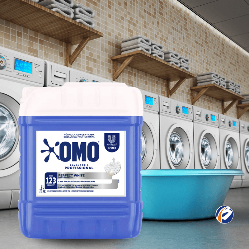 Lava Roupas Omo Lavanderia Profissional 7L Liquido 105360