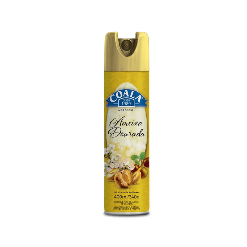 Odorizante de Ambientes Aerossol Ameixa Dourada 400ml Coala 103693