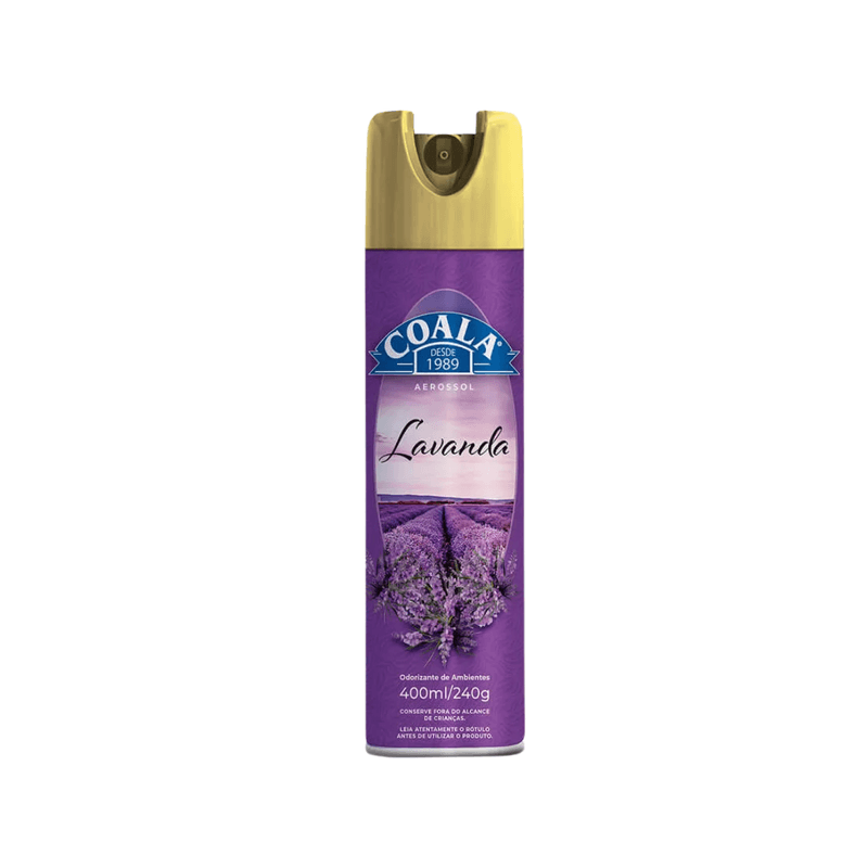 Odorizante de Ambientes Aerossol Lavanda 400ml Coala 103694