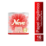 Papel Higienico Toque de Seda Folha Dupla com 4 unidades Neve 100650