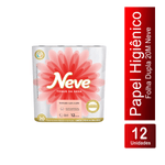 Papel Higienico Toque de Seda Folha Dupla com 12 unidades Neve 105444