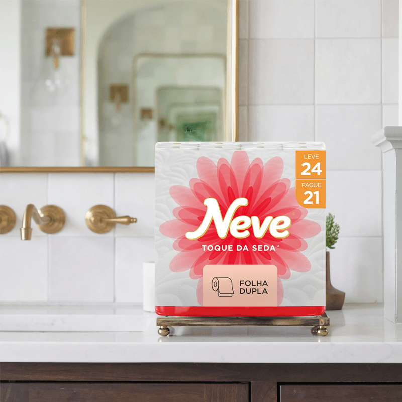 Papel Higienico Folha Dupla Neve 105524