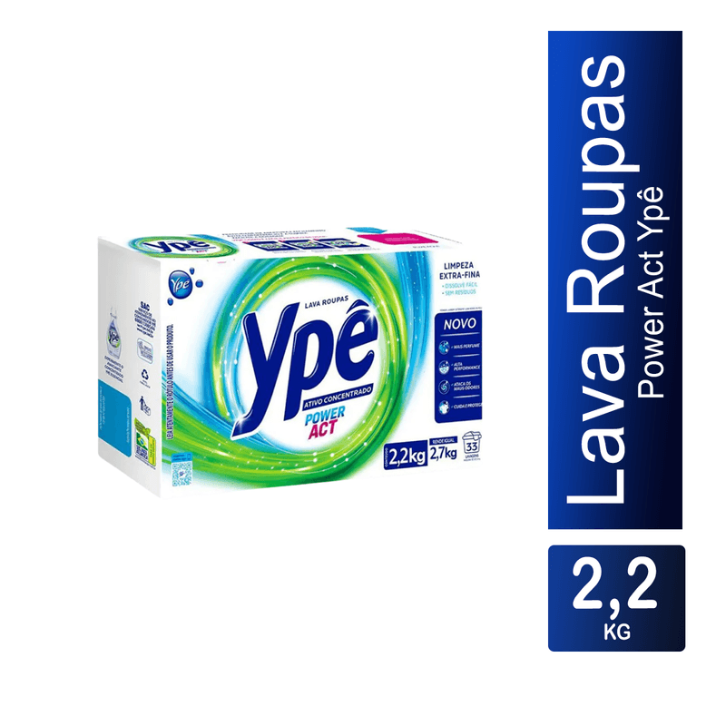 Lava Roupas Power Act 2,2kg Tixan Ype 103702