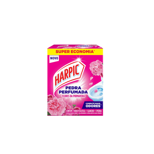 Pedra Sanitária Flores da Primavera 25g Harpic