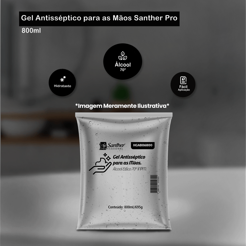 Gel-Antisseptico-800ml-Elegance-Santher-Professional-106155