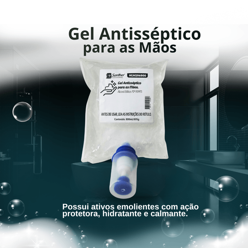 Gel-Higienizador-800ml-Quartz-Santher-Professional-106421