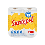 Papel Toalha Folha Dupla com 2 Rolos Santepel 103359