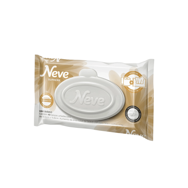 Lenco Umedecido Supreme Dermacare Neve 106427