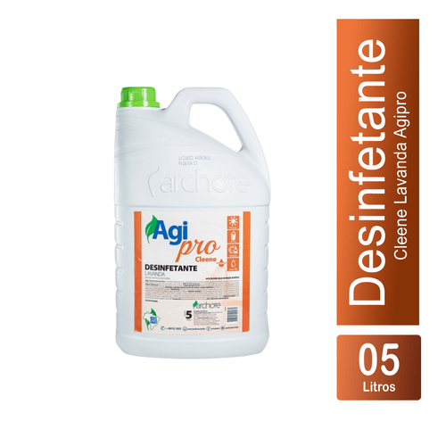 Desinfetante Cleene Lavanda 5L Agipro