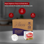 Papel Higienico Dermacare Interfolhado Folha Dupla Pacote com 250 Unidades Neve 102045