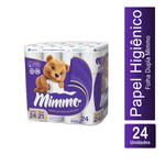 Papel Higienico 30m Leve 24 Pague 21 Mimmo 105676
