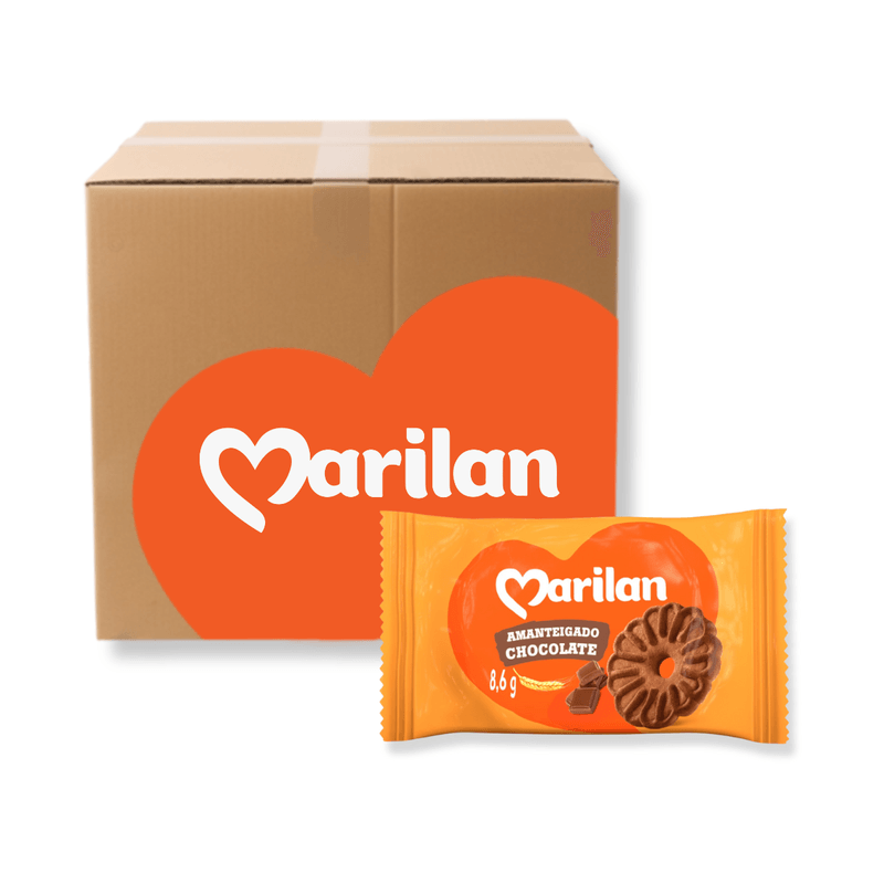 Biscoito Amanteigado Chocolate Sache Marilan 103766