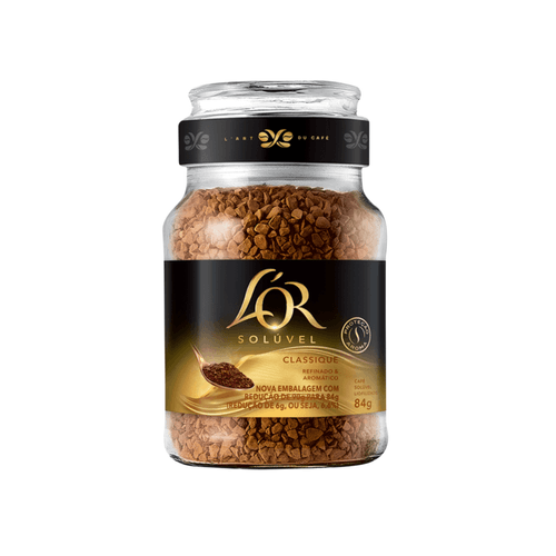 Café Solúvel Classique Vidro 84g L'or