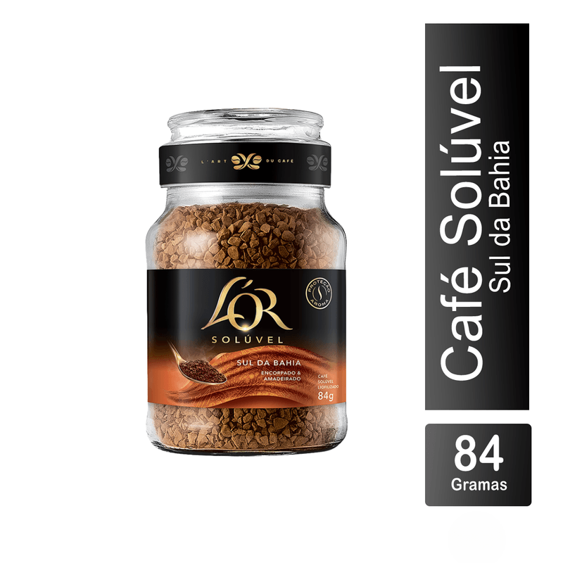 Aroma e Sabor Intensos Cafe Soluvel 84g Lor 105063