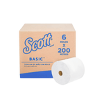 Papel Toalha Bobina Smart Folha Simples 6X20X200m Scott 100768