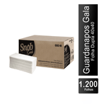 Guardanapo Folha Dupla Gala 40x40 com 1.200 unidades Snob 119071