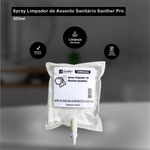 Spray Limpador de Assento Sanitario Secagem Rapida 400ml Santher 106115
