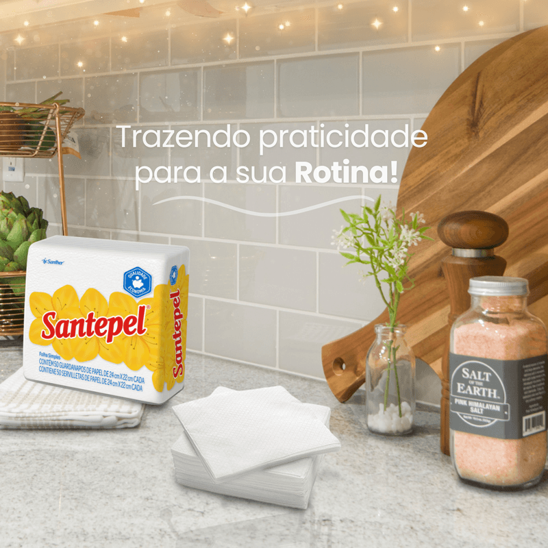 Guardanapo Folha Simples Santepel 101187