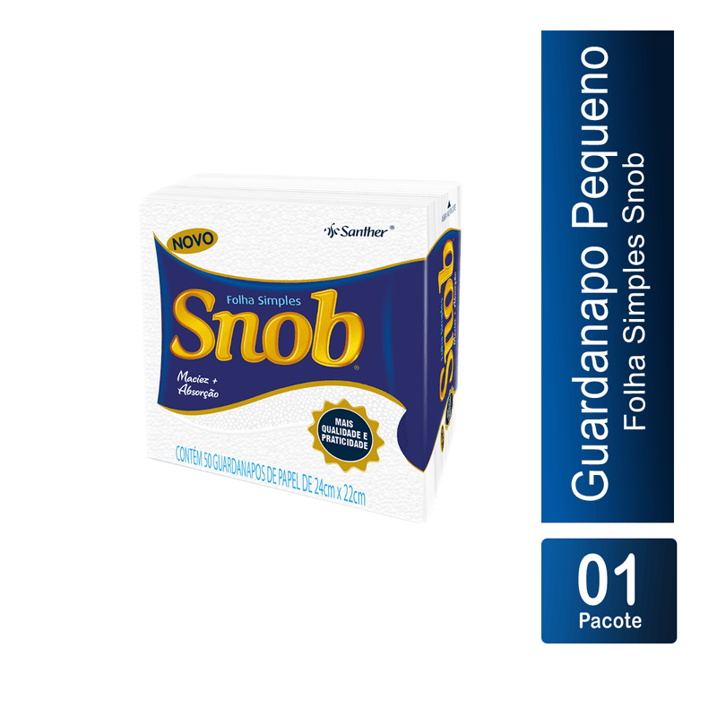 Papel Toalha Limpeza Domestica e Alimenticia Snob 113000
