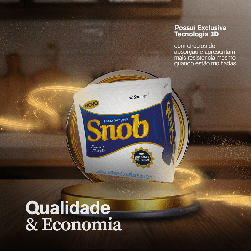 Papel Toalha Resistente Folha Simples 121251