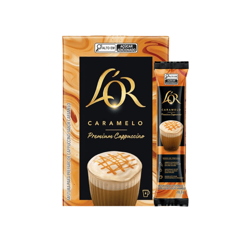 Cappuccino Caramelo Stick 8x20,3g L'or