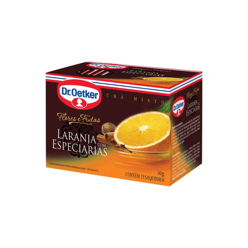 Chá Laranja e Especiarias 15x2g Dr. Oetker