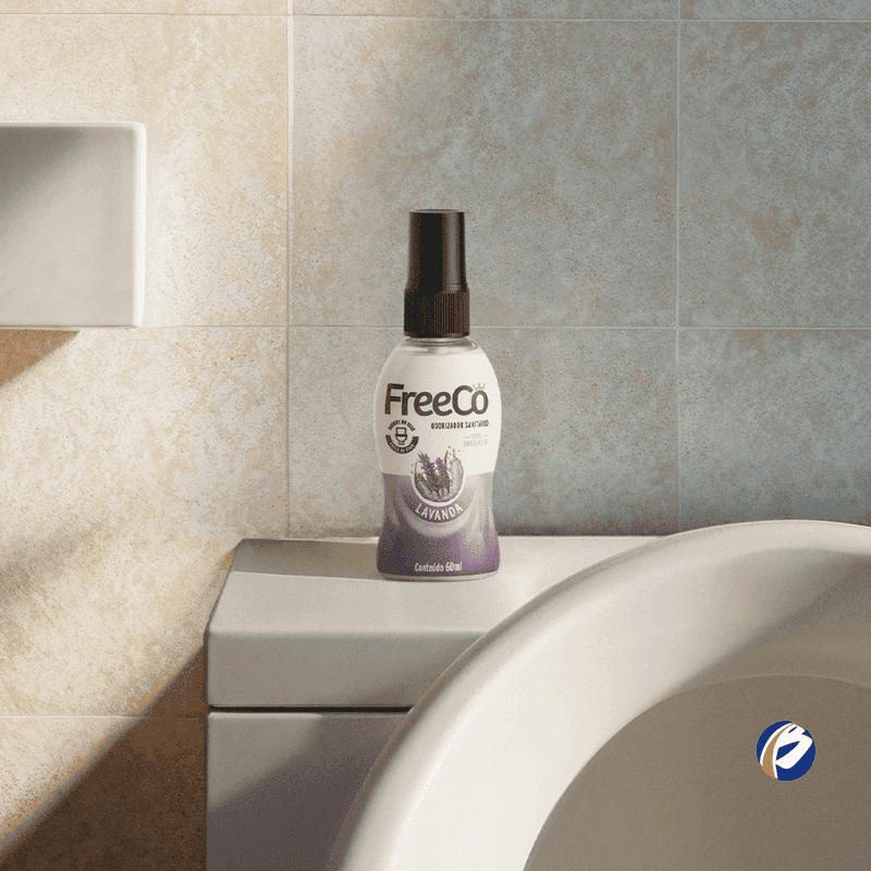 Fragancia Perfumada para Banheiro Lavanda 60ml Freeco 105249