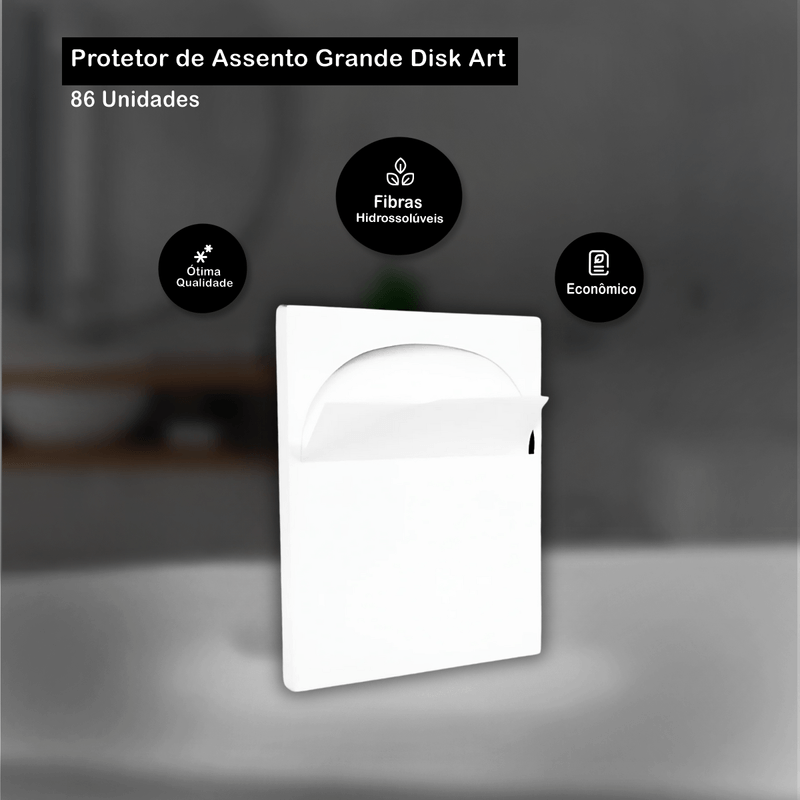 Protetor de Assento Compacto com 86 unidades Disk Art 122340